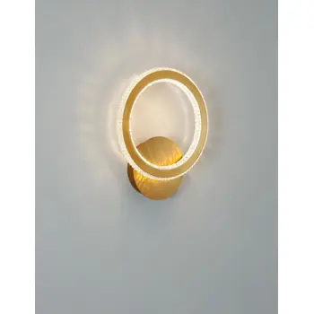 CILION ZIDNA LAMPA LED 19W/3000K/1292lm/IP20/MESING ZLATNA
