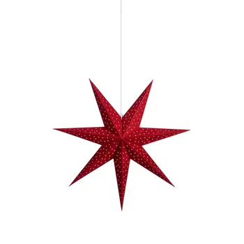 CLARA VISILICA ZVIJEZDA CRVENA 75cm 1x25W/E14/2,5m
