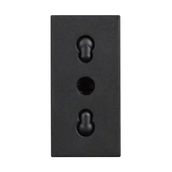 CLASSIA EURO UTIČNICA 2P+E/16A/250V 1M CRNA