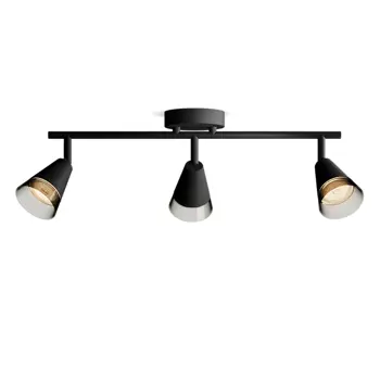 CLEFT PHILIPS LED reflektor SPOT 3XGU10 crni