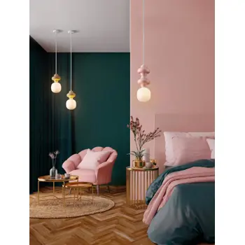 CLIO VISILICA LED E14/5W/ŽUTA & BIJELA