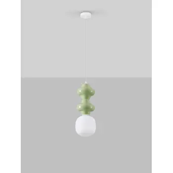 CLIO VISILICA LED E14/5W/ZELENA & BIJELA