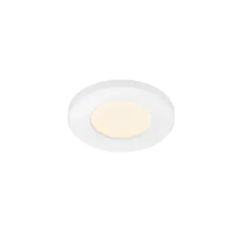 COMBINE SPOT ROUND 10CM 3W WHITE FIXED LED