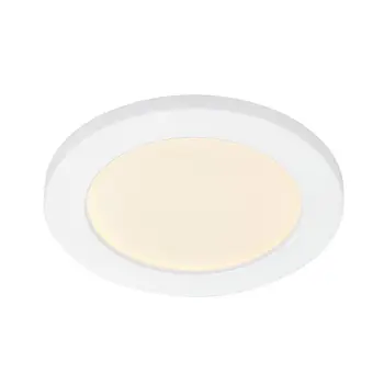 COMBINE SPOT ROUND 15CM 4W WHITE FIXED LED