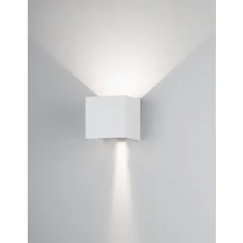 COMO VANJSKA ZIDNA SVJETILJKA LED 2x3W/3000K/510lm/IP54/BIJELA