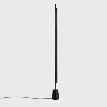 COMPENDIUM D81T2 STAJAĆA LAMPA KOMPLET LED 3000K CRNA
