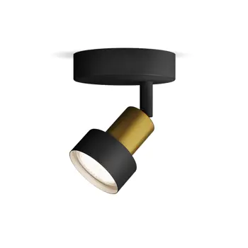 CONDUIT PHILIPS LED reflektor SPOT GU10 crno-zlatni