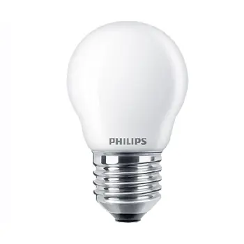 CorePro LEDLuster PHILIPS LED žarulja 4.3W P45 E27 (2700K) 827FRG