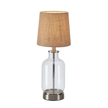 COSTERO STOLNA LAMPA 43CM TRANSPARENT/NATURAL E14