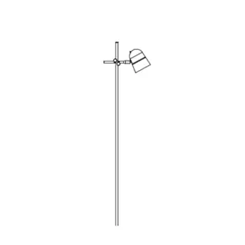 COUNTERBALANCE D73NT TIJELO ZA STAJAĆU SVJETILJKU LED 16W 2700K CRNA BEZ BAZE