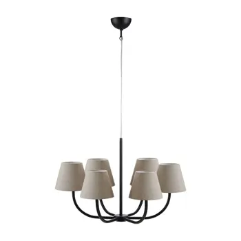 COZY LUSTER CRNA/BEŽ E14