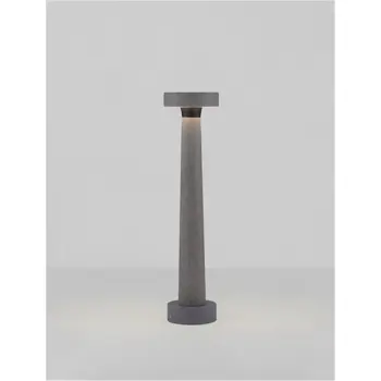 CRAM VANJSKA STAJAĆA LED LAMPA 5Watt 580Lm IP65 3000K CEMENT SIVA