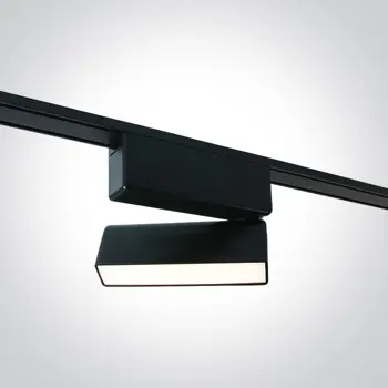 CRNA PRILAGODLJIVA LINEARNA SVJETILJKA ZA FLAT MAGNETSKE ŠINE 5W CCT 48V