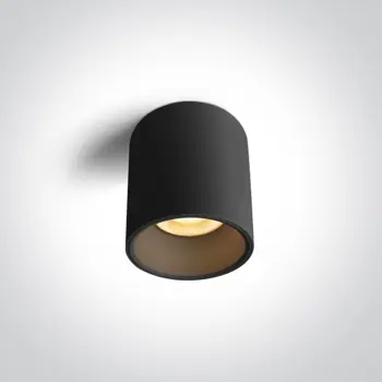 CRNA STROPNA LED SVJETILJKA 12W 3000K IP65 230V 1200lm DARK LIGHT