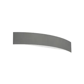 CURVE ZIDNA SVJETILJKA IP40/1490lm/3000K BETON dark SIVA