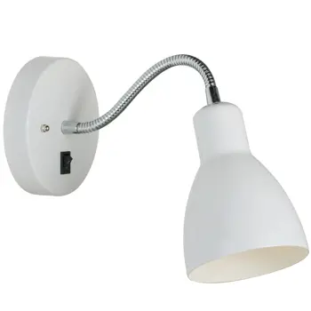 CYCLONE ZIDNA SVJETILJKA BIJELA E14/IP20/15W/220-240V