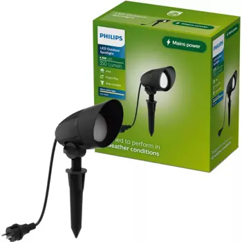 CYLR PHILIPS vanjska LED svjetiljka SP 4.6W 27K crna