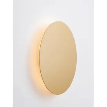 CYRCLE ZIDNA LAMPA LED 12W/3000K/1300lm/IP20/MATT ZLATNA