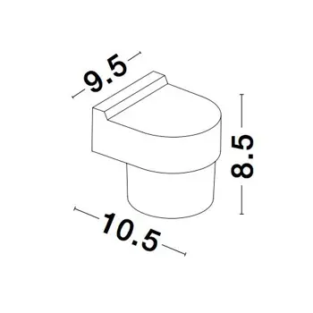 darf-vanjska-zidna-svjetiljka-led-5w3000k420lmip54crna-4542-02120785.webp
