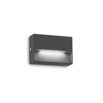 DEDRA LED ZIDNA SVJETILJKA AP MALA ANTRACIT IP65
