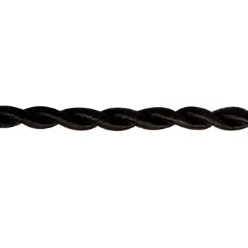 DEKORATIVNI KABEL 3×0,75mm CRNI