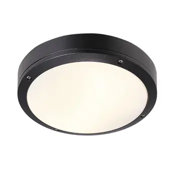 DESI 28 PLAFONJERA CRNA E27 IP44