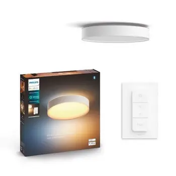 DEVERE PHILIPS HUE pametna LED stropna svjetiljka M bijela