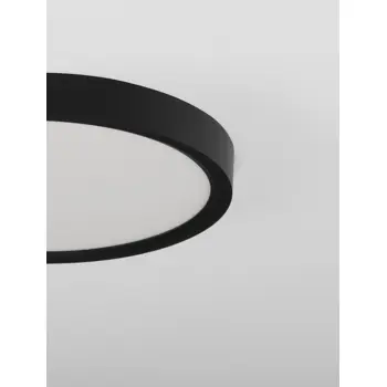 DIXIE PLAFONSKA SVJETILJKA LED 18W/3000-4000-6500K/1800lm/ /IP20/CRNA