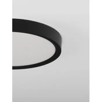 DIXIE PLAFONSKA SVJETILJKA LED 24W/3000-4000-6500K/2400lm/ /IP20/CRNA
