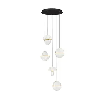 DORIN LED VISILICA BIJELA/STAKLO 30W IP20 2700K TRIAK PRIGUŠLJIVA