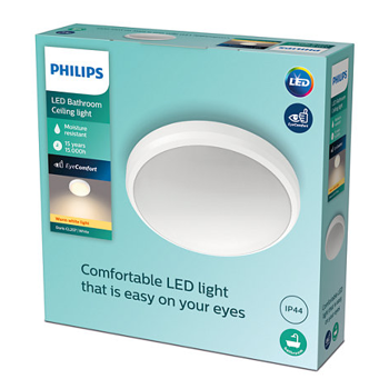 DORIS PHILIPS LED stropna svjetiljka CL257 okrugla 6W 27K W IP44