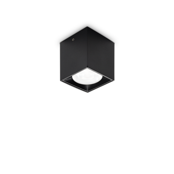 DOT LED STROPNA SVJETILJKA PL KVADRAT CRNA 3000K