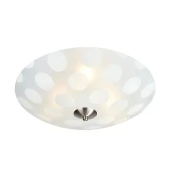 DOTS PLAFONJERA 43CM FROSTED/ČELIK E14