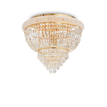 DUBAI STROPNA LAMPA PL6 OTTONE E14