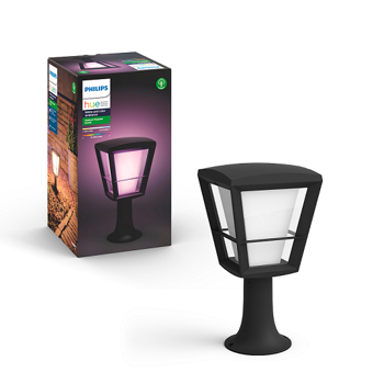 ECONIC PHILIPS HUE pametna LED žarulja and Color Ambiance PEDESTAL crna 1X15W
