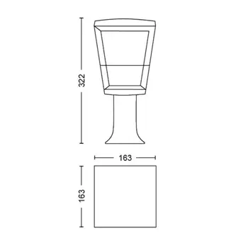econic-philips-hue-stajaca-svjetiljka-waca-eu-crna-1x15w-94229-02063673.webp