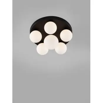 EDEM PLAFONSKA LAMPA G9 IP20/CRNA