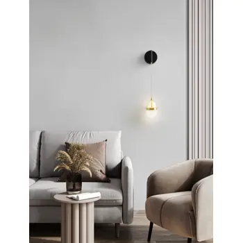 EGNA ZIDNA LAMPA LED /3000K/13W/1422lm/ZLATNA