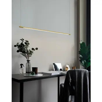ELETTRA VISILICA LED 20W/3000K/677lm/IP20/MESING ZLATNA