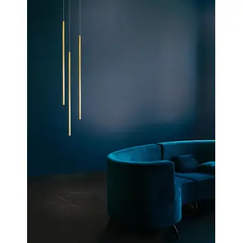 ELETTRA VISILICA LED 5W/3000K/195lm/IP20/MESING ZLATNA