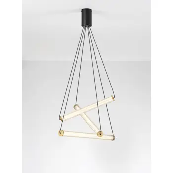 ELIOT Visilica LED 33 W 2407 lm IP20 3000 K Zlatna