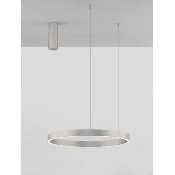 ELOWEN VISILICA LED 60W/3000K/2552lm/DIMM/IP20/BRUŠENO SREBRO
