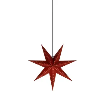 EMBLA VISILICA ZVIJEZDA 45cm SMEĐA E14 1x25W/1,5m