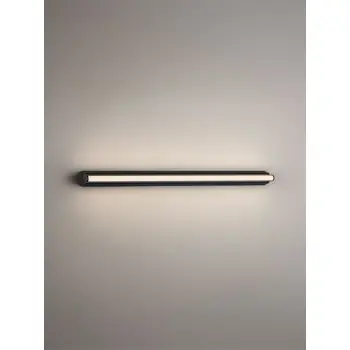 ENDO ZIDNA LED SVJETILJKA CRNA 17W IP44 CCT 3000-4000K