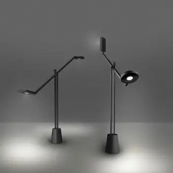 EQUILIBRIST STOLNA SVJETILJKA CRNA 12W 3000K 620lm