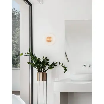 ESIL ZIDNA LAMPA LED 8W/3000K/536lm/IP20/ZLATNA