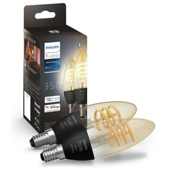 FIL CANDLE PHILIPS HUE pametna LED žarulja White Ambiance 4.9W E14 (set 2 kom)