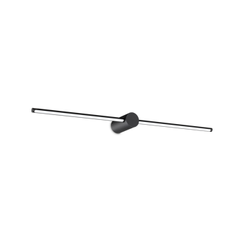 FILO LED ZIDNA SVJETILJKA AP D075 CRNA IP44
