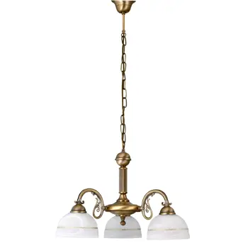 FLOSSI LUSTER E27 3X MAX 40/BRONĆANA/IP20