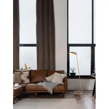 FLUTE STAJAĆA LAMPA LED/3000K/30W/1958Lm/ZLATNA